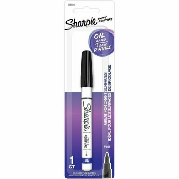 Newell Brands Sharpie Paint Marker, Oil-Based, Fine Point, Black SAN2089210